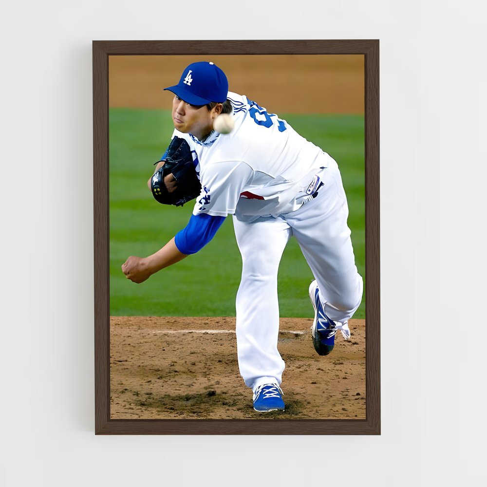 Poster L'Art de la Lancer – affiche Baseball (vue 5)